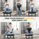 Primy Criss Cross Office Chair - ADHD Cross Legged Chair with Wheels - Like New