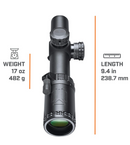 Bushnell 3-9x40mm AR Optics Riflescope - BLACK AR73940 - Like New