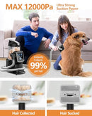 IDEATOY DOG GROOMING VACUUM 3L LARGE CANISTER DOG VACUUM FOR SHEDDING - BLACK - Brand New