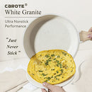 CAROTE Nonstick Pots and Pans Set White Granite Induction Kitchen Cookware - Brand New