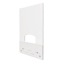 DEFLECTO MOUNTING SAFETY BARRIER PASS THRU 31.5" X 38" ACRYLIC 2/CARTON  - CLEAR - Brand New