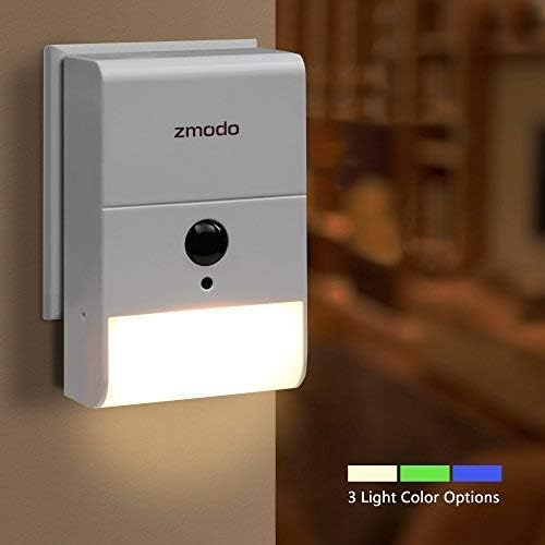 Zmodo ZM-SHRZ01W Smart WiFi Range Extender with LED Nightlight - White Like New