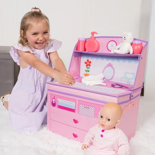ADORA REALISTIC PERFECTLY PINK BABY DOLL SET 24036-PINK - PINK - Like New