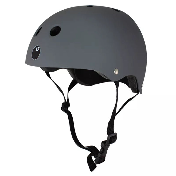 EIGHT BALL KIDS' 8+ HELMET - GUN METAL - Like New