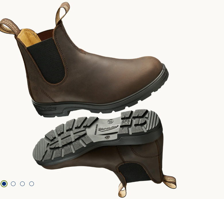 BLUNDSTONE MEN'S CHELSEA BOOT - SIZE: MEN 9.5 (AU/UK M8.5) - BROWN - Like New