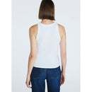 FREE ASSEMBLY WOMEN'S CUTAWAY TANK TOP - SIZE: WOMEN XL - VIVID WHITE - Brand New