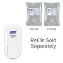PURELL MANUAL HAND SOAP DISPENSER,  FOR 1000 ML, REFILLS (PACK OF 1) - WHITE - Like New