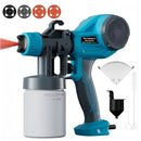 Tilswall Paint Sprayer Alien500 Lightweight HVLP Spray Gun, 4 Nozzles Patterns - Like New