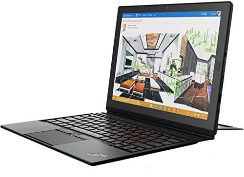 LENOVO ThinkPad X1 12" 2160X1440 M5-6Y57 8GB 256GB SSD - BLACK - W/ KEYBOARD - Like New