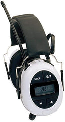 Safety Works SWX00260 Bluetooth Digital AM/FM Hearing Earmuff Protector - WHITE Like New