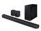 SAMSUNG Q-SERIES 9.1.4 CH. WIRELESS DOLBY ATMOS SOUNDBAR REAR SPEAKERS - BLACK - Brand New