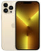 For Parts: APPLE IPHONE 13 PRO MAX 128GB UNLOCKED  GOLD  - CRACKED SCREEN/LCD