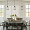 GEPOW FARMHOUSE PENDANT LIGHTING ISLAND HANGING LIGHT FIXTURE A03628 - BRONZE - Brand New