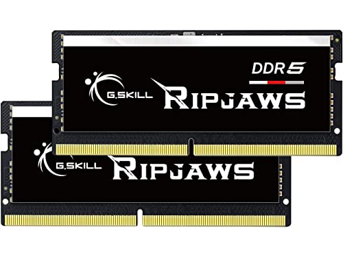 G.SKILL RIPJAWS SO-DIMM 64GB (2 X 32GB) SO-DIMM DDR5 5600 F5-5600S4040A32GX2-RS - Brand New