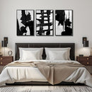 WVMAPTA BLACK FRAMED WALL DECOR OFFICE LARGE BOHO PICTURES 24 X 36 INCH - Brand New
