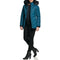 GUESS WOMENS COLD WEATHER HOODED PUFFER COAT - SIZE WOMEN S - TEAL - Brand New