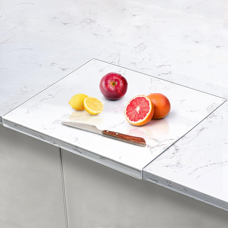 Gracenal Clear Cutting Board Countertop Acrylic Cutting Board, 18x16" - Clear - Like New