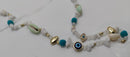 REBECCA MINKOFF ZOE LONG STRAND NECKLACE - TURQUOISE - Brand New