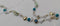 REBECCA MINKOFF ZOE LONG STRAND NECKLACE - TURQUOISE - Brand New