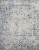 KALATY LUMINA LM-035 VINTAGE BLUES GRAYS RUG 2.5FT X 8FT - VINTAGE BLUE/GRAY - Brand New