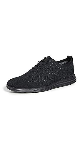 COLE HAAN MEN'S ORIGINALGRAND STITCHLITE WINGTIP - SIZE: MEN 11.5 - BLACK - Like New