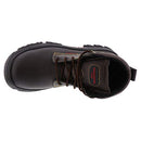 SKECHERS MEN'S BURGIN-TARLAC INDUSTRIAL BOOT, WIDE WIDTH - SIZE 12W - BROWN - Brand New