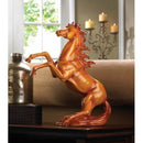 B00H6Y6SYA - Faux Wooden Horse Statue Brown - Brand New