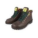 JIM GREEN Razorback Boots for Men Lace-Up Water Resistant Full Grain (Brown) 9.5 - Like New