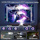 MINLOVE Native 1080p WiFi Bluetooth Projector 4K Supported 450" Display PJ-108 - Like New