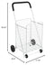 HONEY-CAN-DO WHITE FOUR WHEEL UTILITY CART, 36.875X21.25X16.75 CRT-01513 - WHITE - Brand New