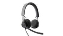 Logitech Zone Wired Noise Cancelling Headset, USB-C, USB-A Adapter - Graphite - Like New