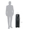 FELLOWES POWERSHRED 125CI 20-SHEET CROSSCUT SHREDDER - BLACK - Like New