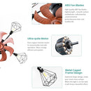 OSGNER Ceiling Fans with Lights Low Profile Lighting Ceiling Fans - Brand New