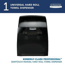 KIMBERLY-CLARK PROFESSIONAL SANITOUCH MANUAL HARD ROLL PAPER TOWEL DISPENSER - Like New