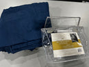 KATHY IRELAND HOME 1000 THREAD COUNT EGYPTIAN RICH SHEET 6 PIECE KING - BLUE - Like New