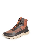 B098BQ6YYQ Sorel Men's Kinetic Rush MID WP Sneaker, Dark Amber, Buffalo, Size 13 - Brand New