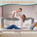 G TALECO GEAR Bed Rail for Toddlers, Stable Protective Bed Side Rails, 82.7"x1 - Like New