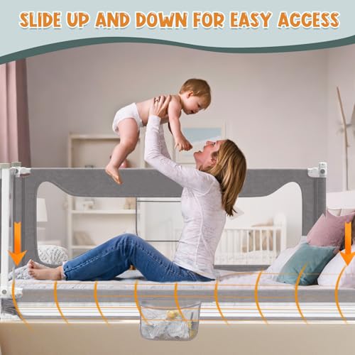 G Taleeco Gear Bed Rail for Toddlers Twin Full Queen & King (39 Inch, 1 Piece) - Like New