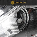 Dasbecan Halogen Headlamp Ford Taurus 2013-2014 Left Black Housing - B0DK4JW8FX - Like New