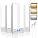 VERRON 5-PACK UNDER CABINET LIGHTING 2000MAH RECHARGEABLE 3 COLOR TEMPS WHITE - Like New