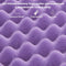 IULULU MATTRESS TOPPER QUEEN - 3 INCH 5-ZONE GEL INFUSED MEMORY FOAM - PURPLE - Like New