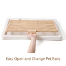 Smart Paws Large 29.92"x24.4" Dog Training Tray Coffee - Brand New