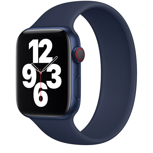 APPLE WATCH SOLO LOOP 44MM - SIZE 6 - DEEP NAVY - MYW82AM/A - Like New