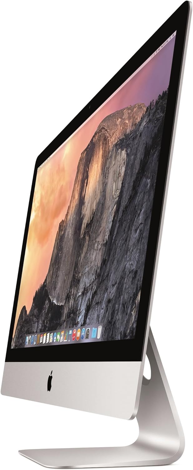 Apple iMac AIO 27" 5120 x 2880 i5-4590 3.3 Ghz 8GB 1TB HDD Radeon M290 - SILVER - Like New