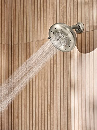 Moen N400R0BN Quattro Rainshower Showerhead with Four Unique Shower Experiences Like New