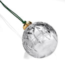 WATERFORD LISMORE BAUBLE ORNAMENT 1071524 - CLEAR - Like New