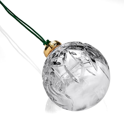 WATERFORD LISMORE BAUBLE ORNAMENT 1071524 - CLEAR - Like New