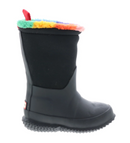 HUNTER LITTLE KIDS IN OUT INSULATED BLACK RAIN BOOTS SIZE 8 BOYS/SIZE 9 GIRLS - Like New