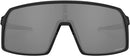 OAKLEY OO9406 Sutro Rectangular Sunglasses-Prizm Black lens/Polished Black frame Like New