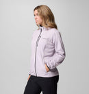 COLUMBIA ESSENTIAL HIKE GRID FLEECE FULL ZIP SIZE: WOMEN L - LAVENDER PEARL - Brand New